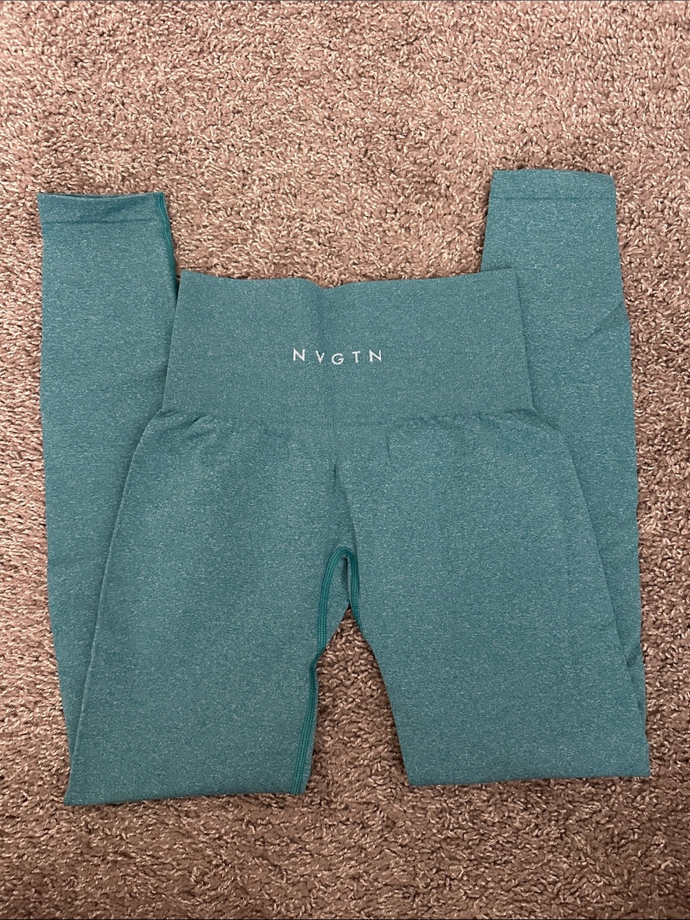 NVGTN Teal High-Waist Leggings